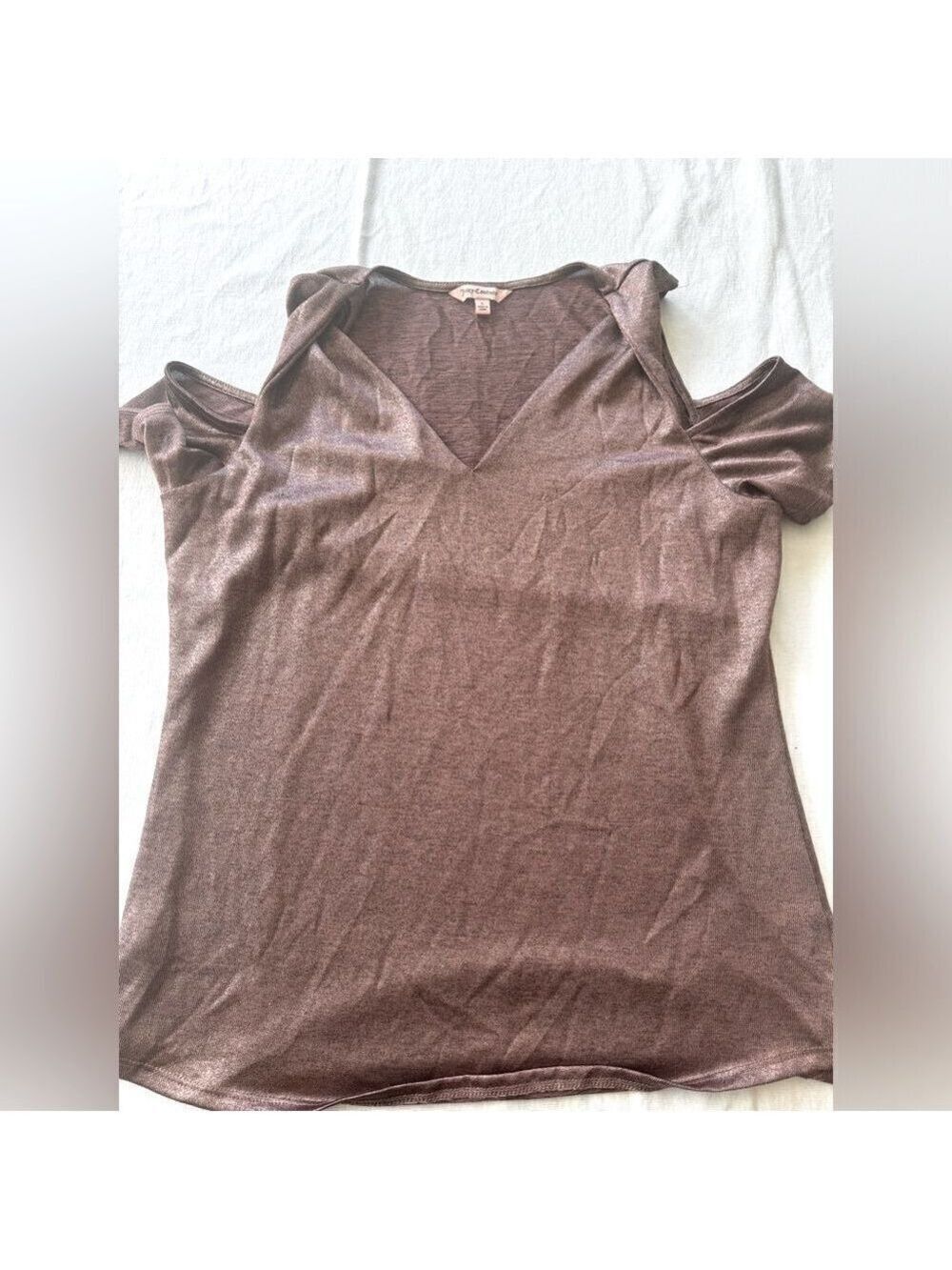 Juicy Couture cold shoulder top